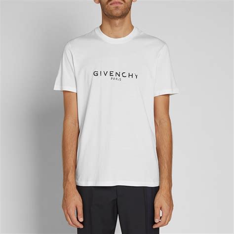 givenchy paris t shirt herren weiß|Givenchy Paris t shirt sale.